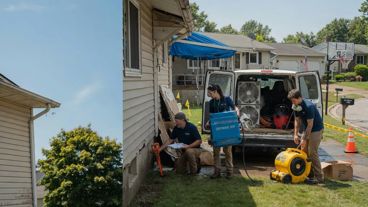 Ceiling Leak Cleanup in East Brady, PA near me